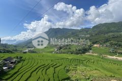 Bán mảnh đất 1400m2,có thổ cư,có sổ đỏ tại mặt đường tl152 đi tả van sapa