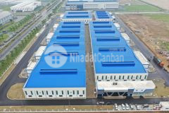 Cho thuê nhà xưởng 7479m2 ở kcn visip hải dương