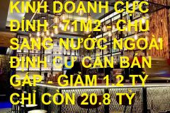 Bán nhà mặt tiền nguyễn thái học quận 1 71m2 giảm 1.2tỷ chỉ còn 20.8tỷ