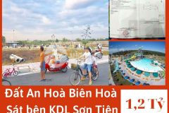 Cần bán lô đất chính chủ phường an hòa, cạnh khu du lịch.