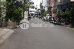 Bán gấp dãy nhà ngang 12m, đường xe tải đua khu vip hoàng hoa thám q tân bình dt khủng 437m2.