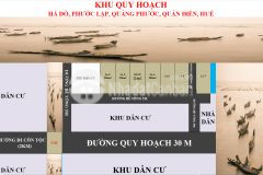 Chính chủ bán đất view phá tam giang, quảng điền, huế dt 224 m2 9,5x23,5. giá 790 triệu đồng