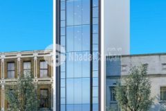 Cho thuê toà nhà văn phòng 9 tầng mặt phố hoàng ngân.dt 235m2.giá 12000usd