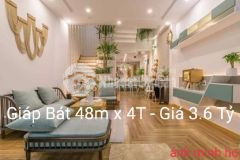 Giáp bát, 48m x 4t, giá 3.6 tỷ, sát phố, cực nhiều tiện ích xung quanh.
