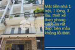 Bán nhà hẻm xe hơi 7m, bùi văn ngữ, quận 12, dt 60m2, 1 trệt, lửng, 3 lầu