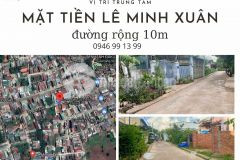 Đất mặt tiền đối diện siêu thị coopmart giá đầu tư chỉ 1,950 tỷ