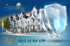 Biệt thự the lotus center bảo vệ đa lớp