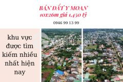 Bán đất đẹp hẻm y moan hàn hiếm 10x26m giá chỉ 1,450 tỷ