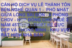 Bán nhà 4t chvd phố nhật lê thánh tôn bến nghé quận 1 giá chỉ 14.5 tỷ
