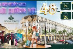 Lợi thế tuyệt đối của phố thương mại royal town