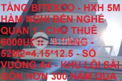 Bán nhà hxh 5m 5 tầng hàm nghi bến nghé quận 1 52m2 giá rẻ chỉ 37 tỷ
