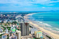 Cho thuê mặt bằng 25m mặt tiền trần phú view biển