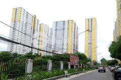 Cần cho thuê căn hộ diamond riverside quận 8, diện tích 77m2, 2pn, 2wc