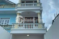 Bán nhà diện tích 4x27m 1 trệt 3 lầu mặt tiền đường thới an 13, phường thới an, quận 12