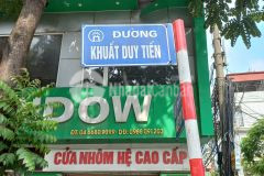 Bán nhà mặt phố đường khuất duy tiến, lô góc, thông sàn 118m2 x 8t, mt 6.5m.