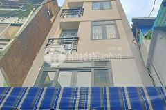 Nhà mới, hẻm ba gác tránh, 32m2, 5 tấm, phan huy ôn, bình thạnh