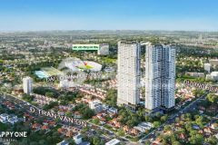 Bán căn hộ cao cấp happy one central, 2pn diện tích 69m2, chỉ 2,38 tỷ đồng