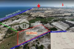 Bán đất ven biển bình thuận, 10.055m2, sổ đỏ, mặt tiền 170m