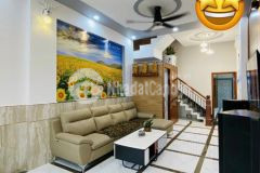 Bán nhà nguyễn oanh siêu đẹp,quận gò vấp,60m2,4 lầu,hẻm 7m,6 tỷ,full nội thất,lh0967510741