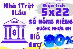 Bán nhà 5x22 đường số 6 bình tân shr 1 trệt 1 lầu