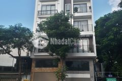 Nhà đẹp phố hồng tiến, 6 tầng, thang máy, mặt phố rộng 22m, vỉa hè 2 bên.