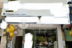 Chính chủ cho thuê mb tầng trệt hoặc từng lầu nhà mt 52 hoàng diệu p13 q4