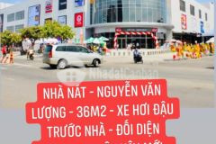 Bán nhà nát nguyễn văn lượng 36m2 hxh đối diện lotte gv tiện xây mới giá rẻ