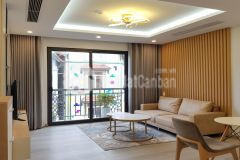 Cho thuê căn hộ dịch vụ tại tô ngọc vân, tây hồ, 55m2, 1pn, ban công, đầy đủ nội thất mới hiện đại