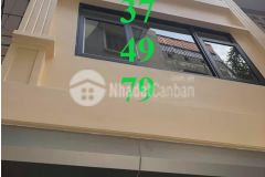 Kinh doanh, ô tô đỗ cửa nhà phân lô phố tam trinh, quận hoàng mai, 50m2 x 4 tầng.