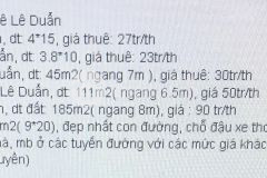 Nhà mặt tiền cho thuê, giá 15trth