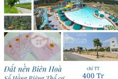 Đất nền khu du lịch sơn tiên, công viên nước sóng thần lớn nhất đồng nai