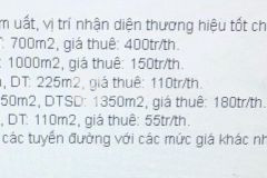 Cho thuê mb phan thanh, riêng chủ, giá 8trth