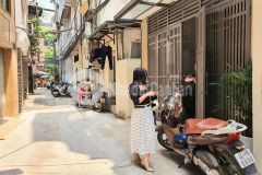 Bán nhà hoàng văn thái ngõ thông kinh doanh ô tô chạy vòng quanh nhà mới đẹp