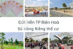 Đất nền thanh toán trả góp tp. biên hòa sổ hồng riêng.