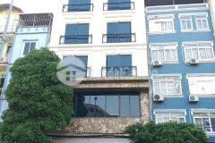 Mặt phố hoàng quốc việt, 80m x7t x 5m. thang máy, vẻ hè, ô tô, 16 tỷ