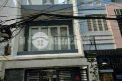 Nhà mặt tiền, vỉa hè 3m, 35m2, 4,1 tỷ, lũy bán bích, hcm.