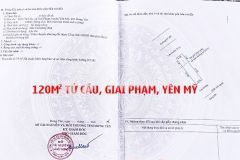 Chính chủ cần bán lô đất mặt đường 206 giiai phạm yên mỹ hưng yên