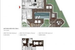 Căn pool villa đảo kim cương, có dt đất 443m2, 2 tầng, hồ sân vườn riêng