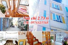 Chuyển nhà bán gấp căn góc phan đình giót,hà đông, dt 37m2, 5 tầng,mt 4m giá 2,73 tỷ.