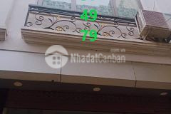 Ô tô đỗ cửa, nhà 40m2 x 4 tầng, phố trương định, quận hoàng mai.