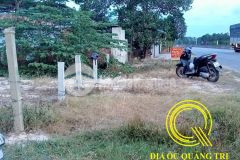 Nhà đất bán tại quảng trị,mặt tiền đường nhựa 32m quốc lộ 1a hải lăng,0914004234