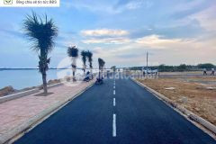 Bán đất ven đầm thủy triều, gần khu resort biển bãi dài.