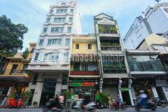 Khách sạn lương văn can hoàn kiếm, 90m2, 8 tầng thang máy, 200trtháng