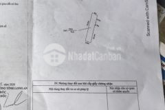 Chính chủ cần bán nền đất thổ cư mtđường ql50, cần đước, long an 72m2 900tr còn tl 0988.878.257