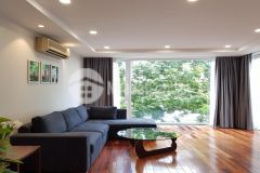 Cho thuê căn hộ dịch vụ tại yên phụ, tây hồ, 110m2, 2pn, view hồ, đầy đủ nội thất mới hiện đại