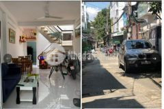 Nhà 2 mặt tiền cách nơ trang long 50m bt 92m 12.5tỷ đang cho thuê lh 0902549400