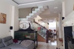 Nhà gò vấp, hẻm 10m, dt 108m2, 3 tầng, tiện kinh doanh.