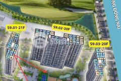 Sang nhượng chcc origami vinhomes grand park, 60m2, 2pn, 2.989 tỷ. lh0906128993