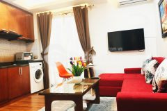 Cho thuê căn hộ dịch vụ tại linh lang,1 pngủ đầy đủ đồ giá 7 triệu