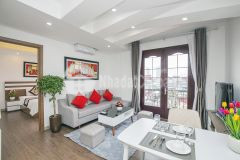 Cho thuê căn hộ dịch vụ tại linh lang,1 pngủ đầy đủ đồ giá 12 triệu